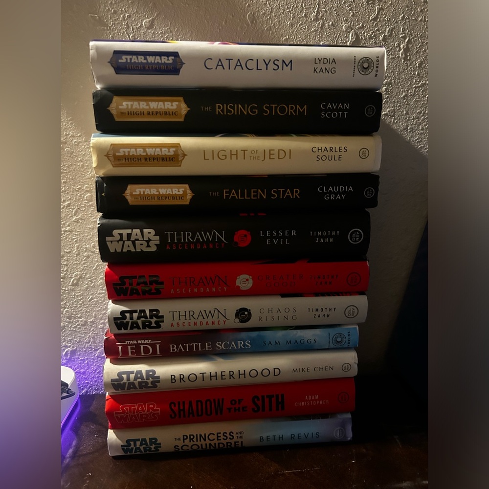 11 Star Wars books
